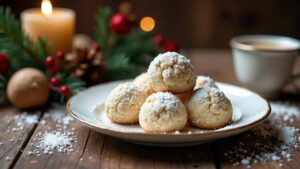 Boules de Neige (Snowball Cookies)