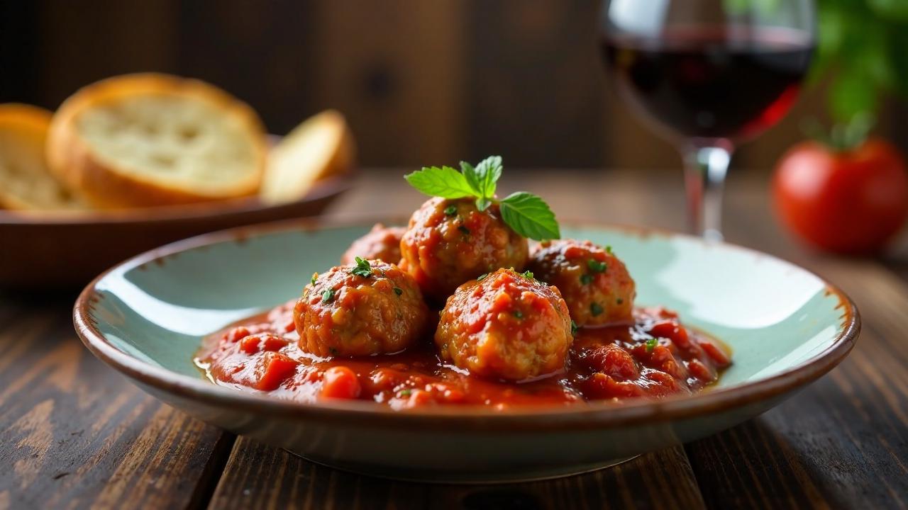 Boulettes – Fleischbällchen in Tomatensoße