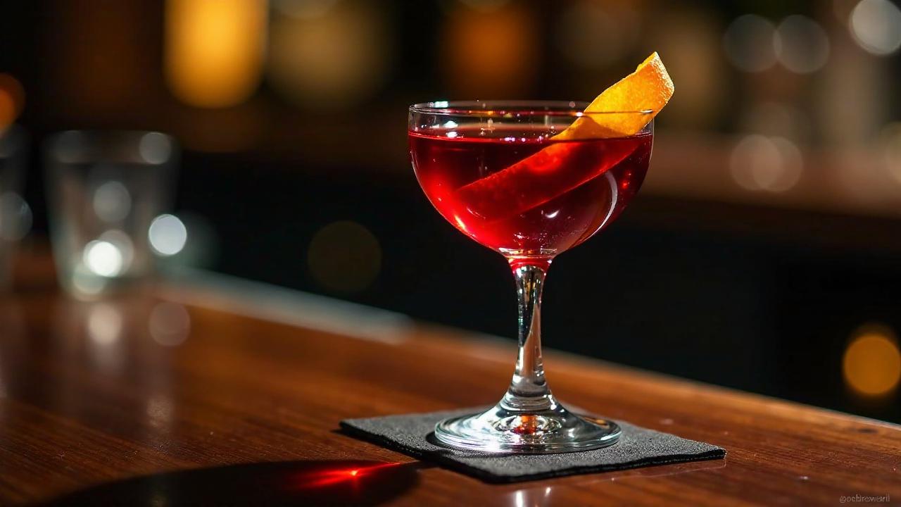 Boulevardier Cocktail