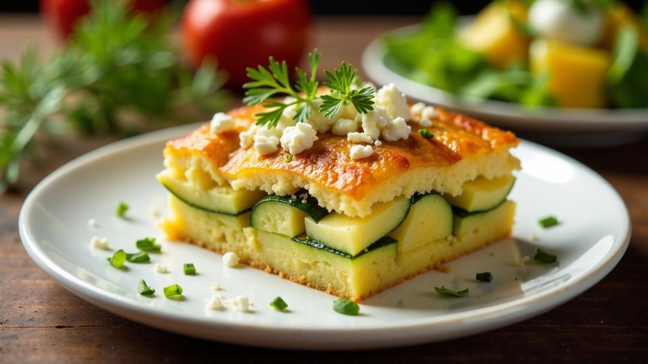 Boureki – Gebackener Kartoffel-Zucchiniauflauf