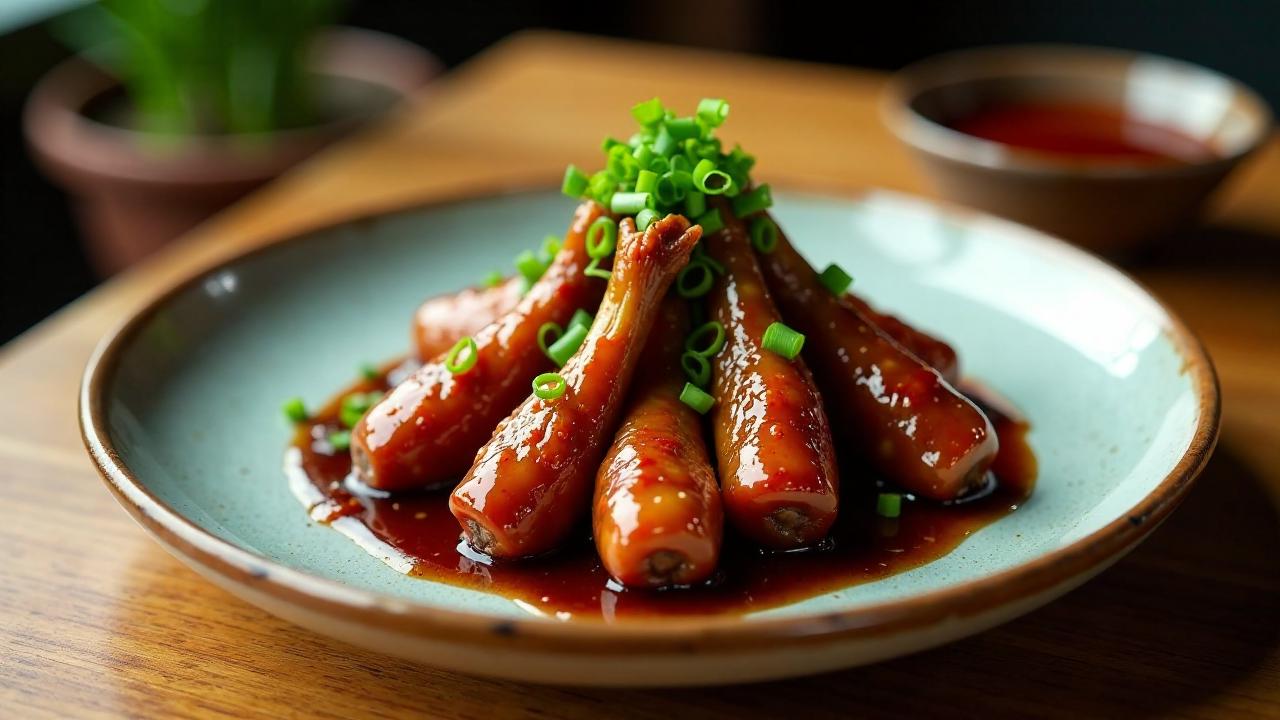 Braised Duck Feet