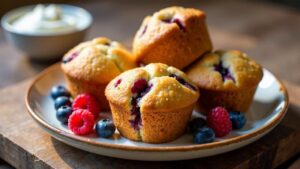 Bran and Berry Muffins