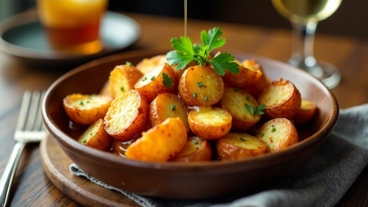 Bratkartoffeln mit Ahornsirup