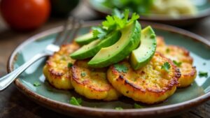 Bratkartoffeln mit Avocado