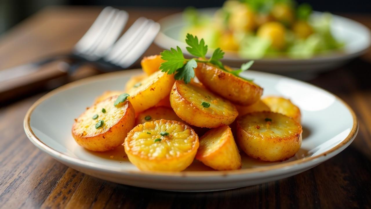 Bratkartoffeln mit Coriander