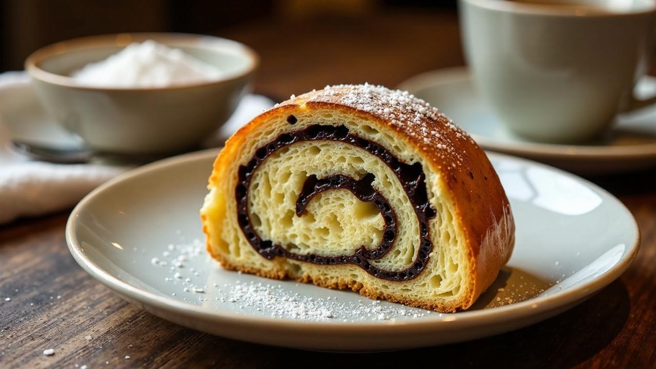 Brioche-Babka mit Mohn