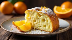 Brioche mit Orangenschale