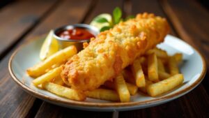 Britisches Fish and Chips