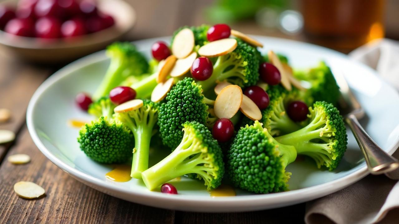 Brokkolisalat mit Cranberries