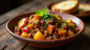 Brotfrucht-Chili-Con-Carne