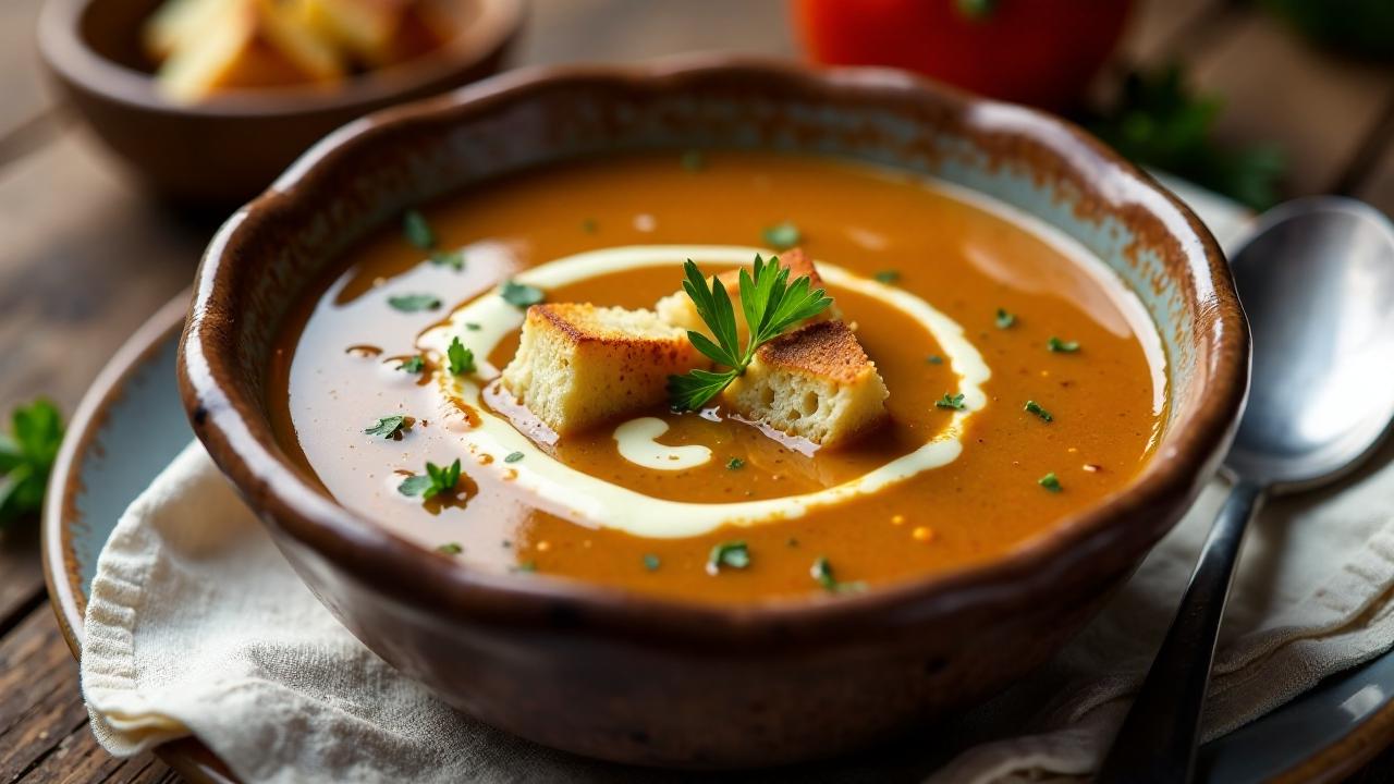 Brotsuppe Sopa de Ajo