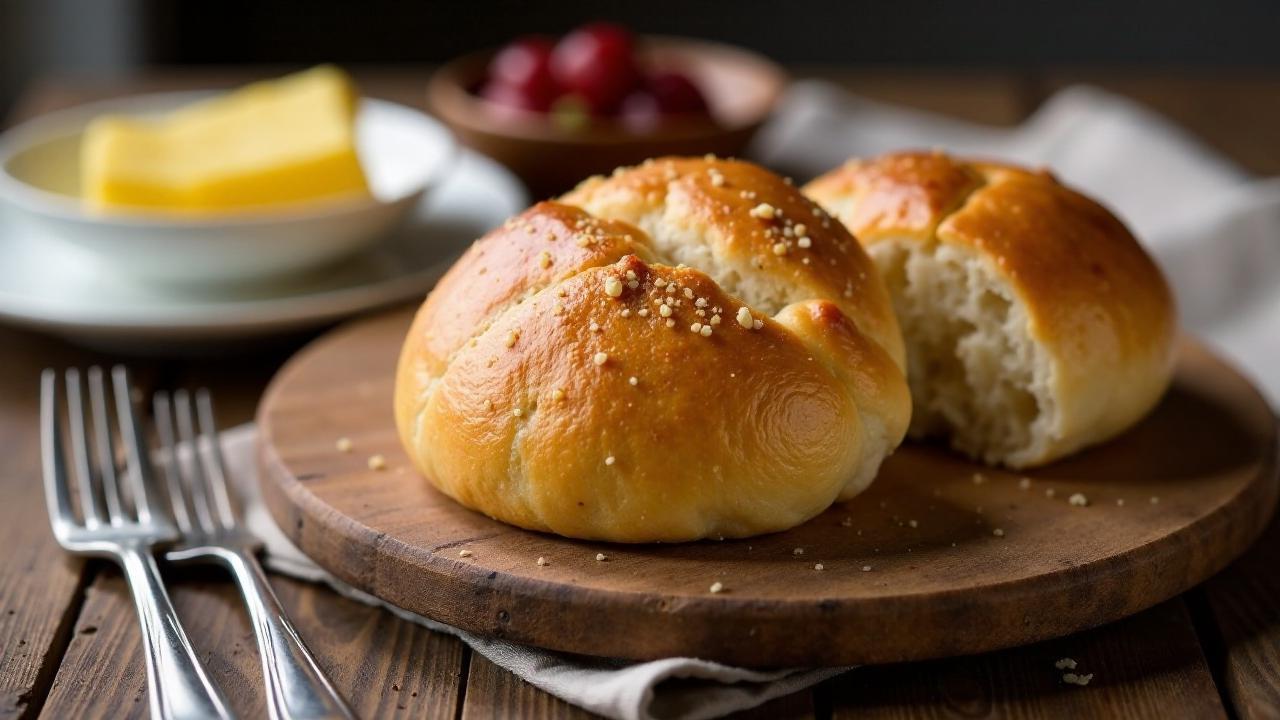 Brötchen aus Palm-Getreide