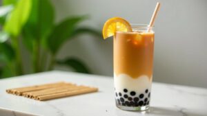 Bubble Tea - Traditioneller Perlmilchtee