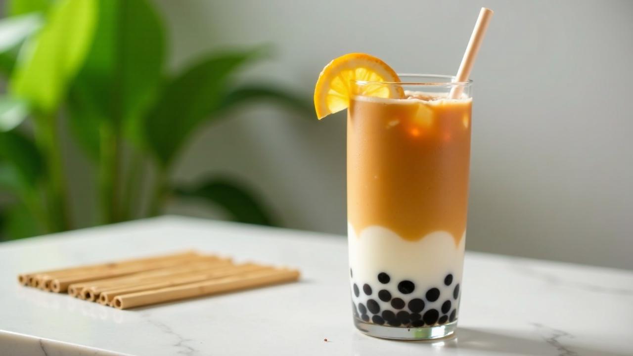 Bubble Tea - Traditioneller Perlmilchtee