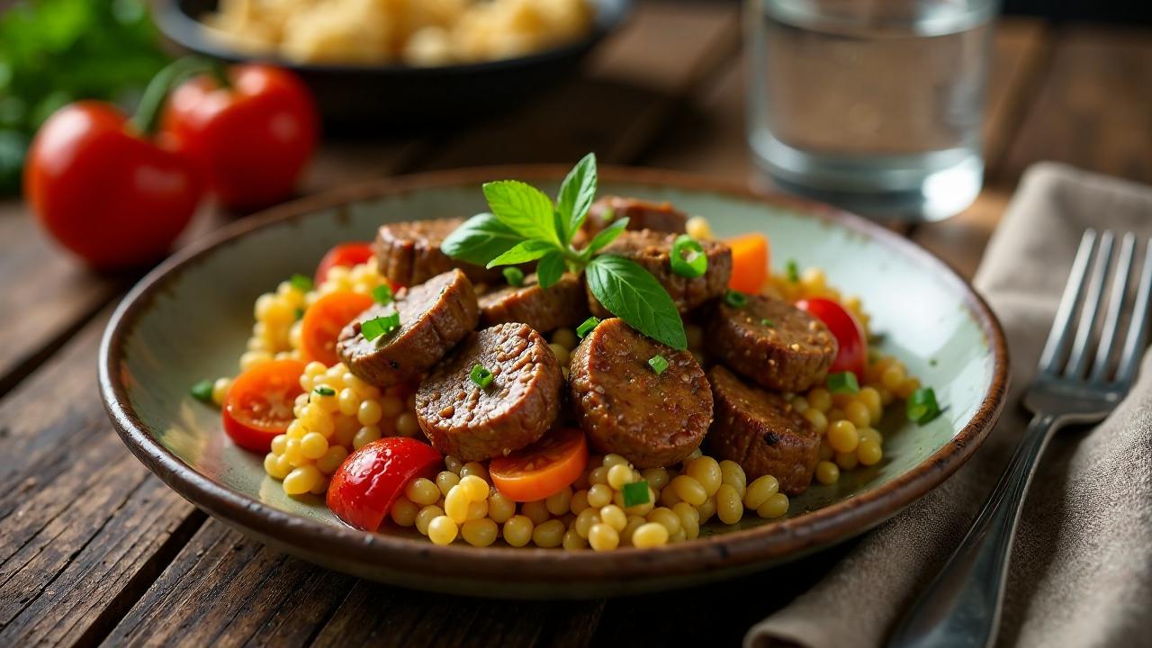 Buchweizen-Hühnerleberpfanne