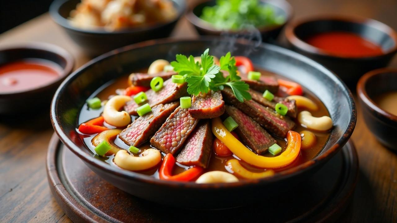 Bul Gogi Hot Pot - Koreansiches Rindfleisch-Hot-Pot