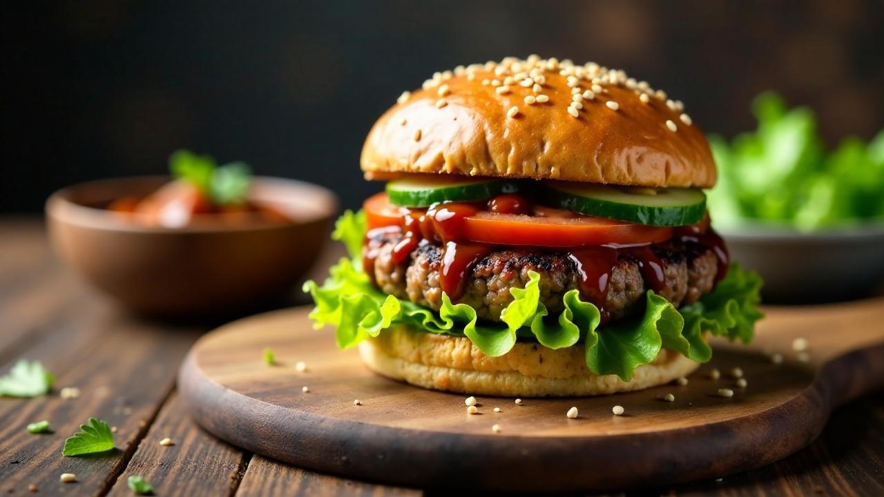 Bulgogi Burger - Koreanischer Rindfleischburger