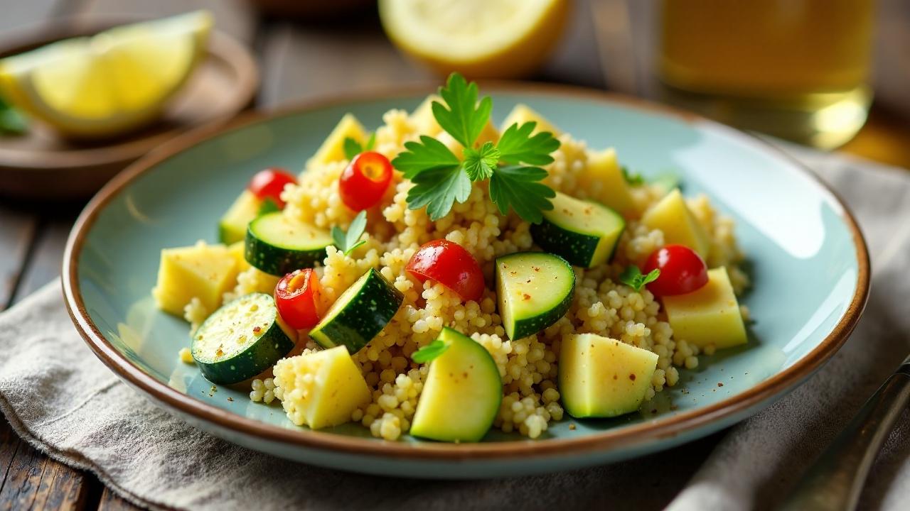 Bulgurlu Kabak: Zucchini mit Bulgur