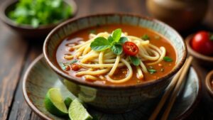 Bun Bo Hue mit Huhn