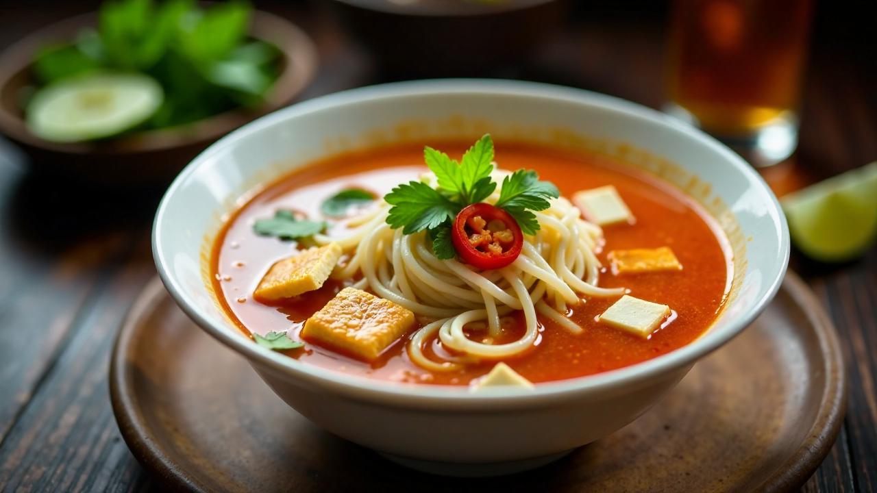 Bun Bo Hue mit Tofu