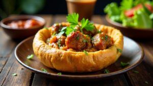 Bunnychow mit Lamm-Curry