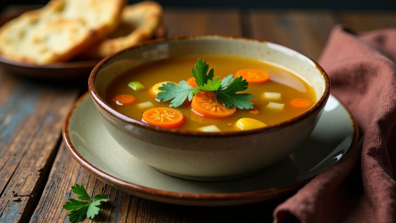 Burgaan Shoor - Klare Knochensuppe