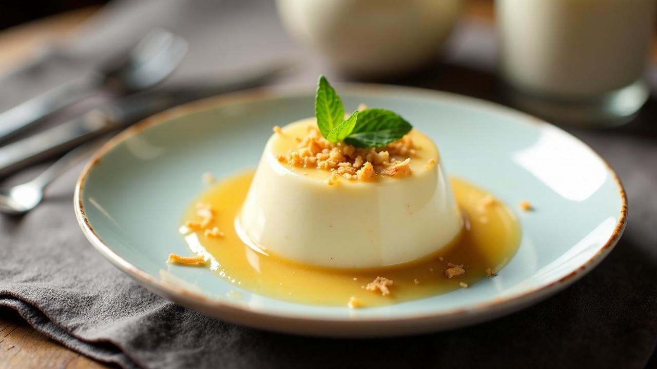 Burmese Coconut Custard – Kokospudding