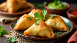 Burmese Samosas – Gefüllte Teigtaschen