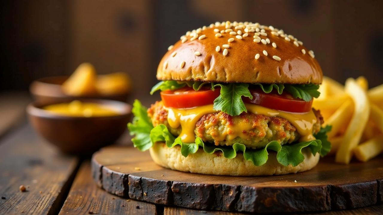 Butter Chicken Burgers