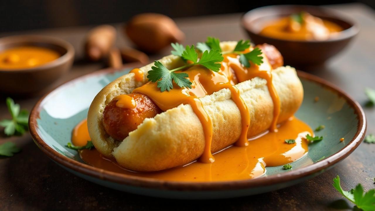 Butter Chicken Hot Dogs