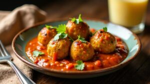 Butter Chicken Meatballs