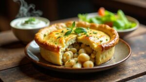 Butter Chicken Pot Pie