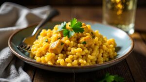 Butter Chicken Risotto