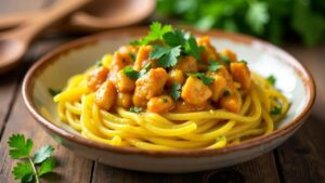 Butter Chicken Spaghetti Squash