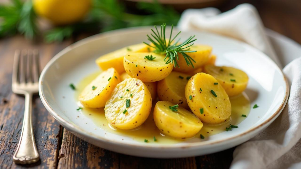 Butterkartoffeln mit Dill