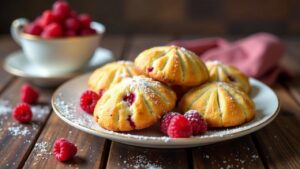 Buttermilch-Himbeer-Madeleines