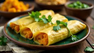 Butternut-Kürbis-Tamales