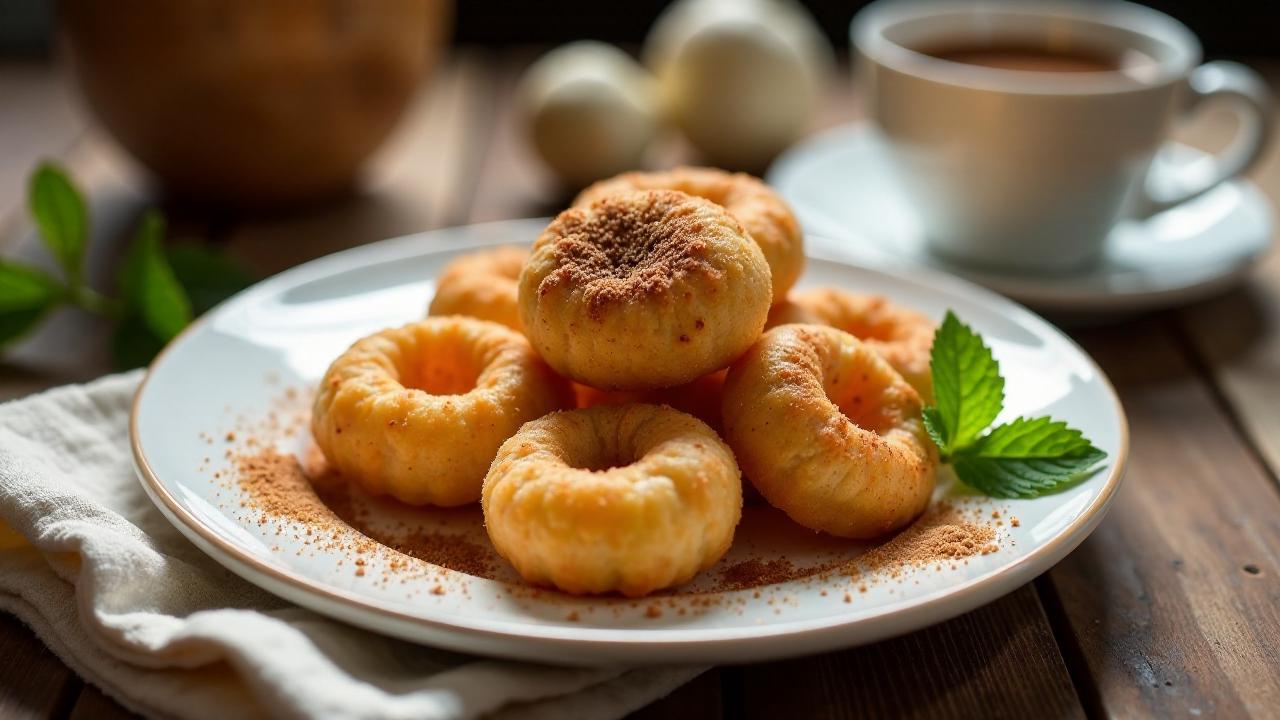 Buñuelos – Frittierte Teigbällchen