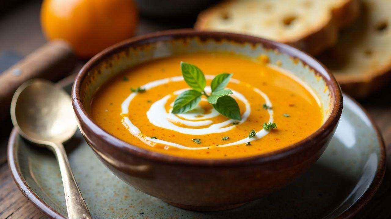 Byzantinische Karotten-Orangensuppe