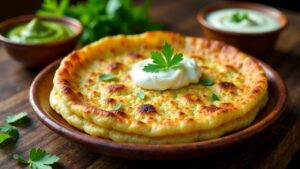 Cabbage Paratha (Kohl)