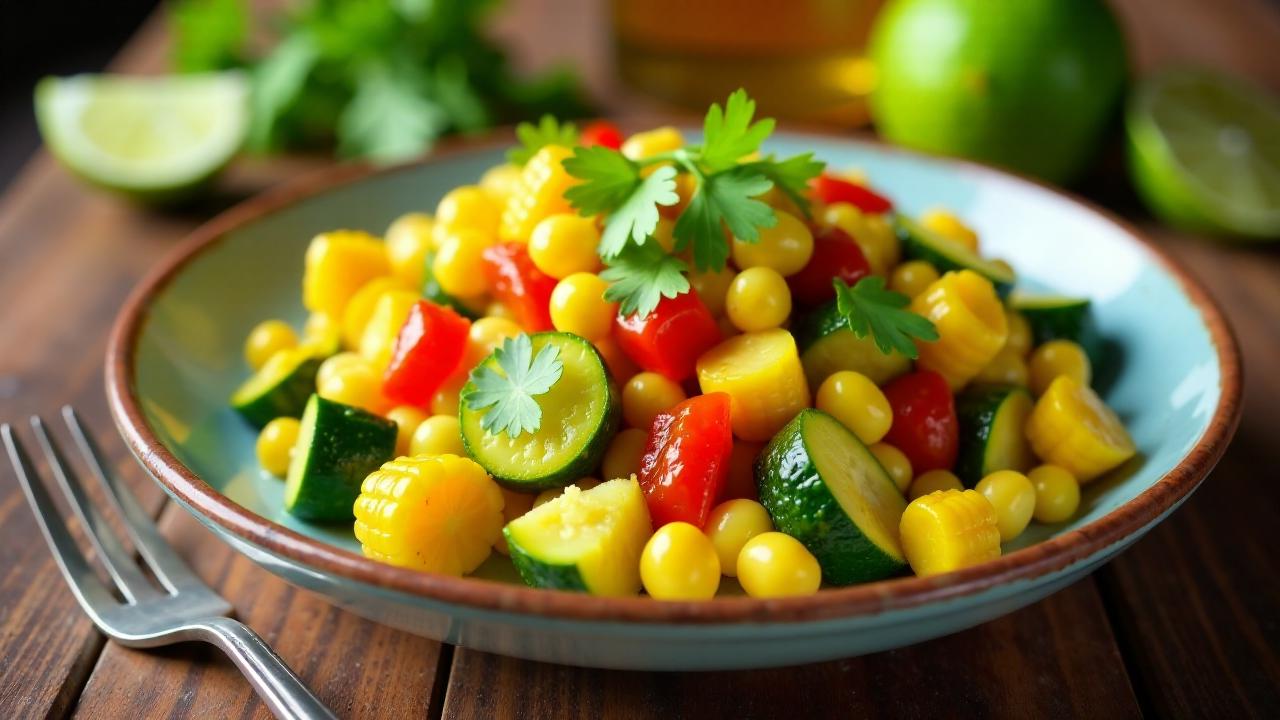 Calabacitas con Elote (Zucchini mit Mais)