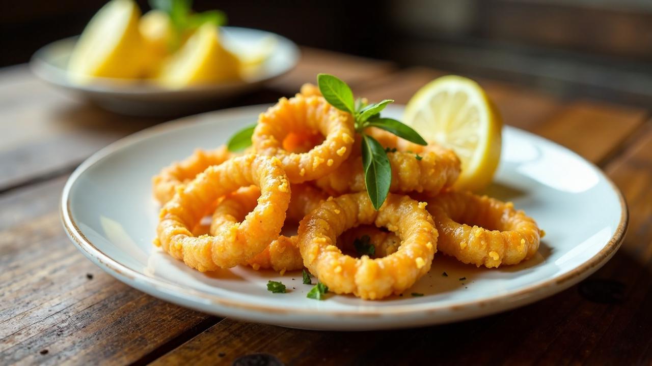 Calamares Fritos – Frittierter Tintenfisch