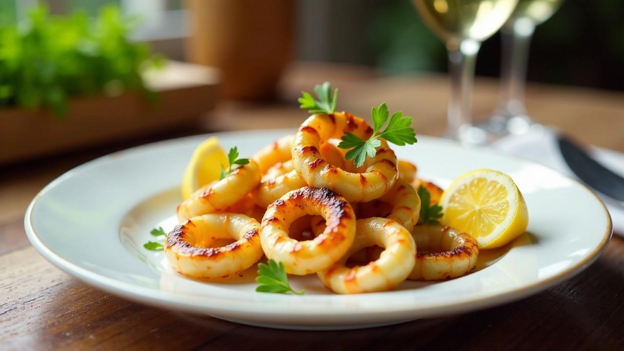 Calamares a la Plancha (Gegrillte Tintenfische)