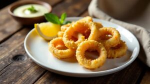 Calamares a la Romana (Frittierte Tintenfischringe)