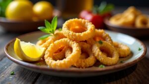 Calamares a la Romana: Frittierte Tintenfischringe