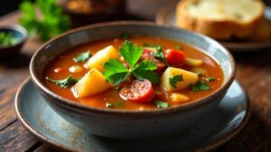 Caldo Gallego (Galicische Suppe)