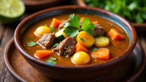 Caldo de Res – Rindfleischsuppe