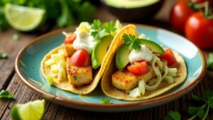 California Fish Tacos – Fisch-Tacos aus Kalifornien.