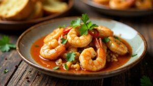 Camarones al Ajillo – Shrimps in Knoblauchsauce