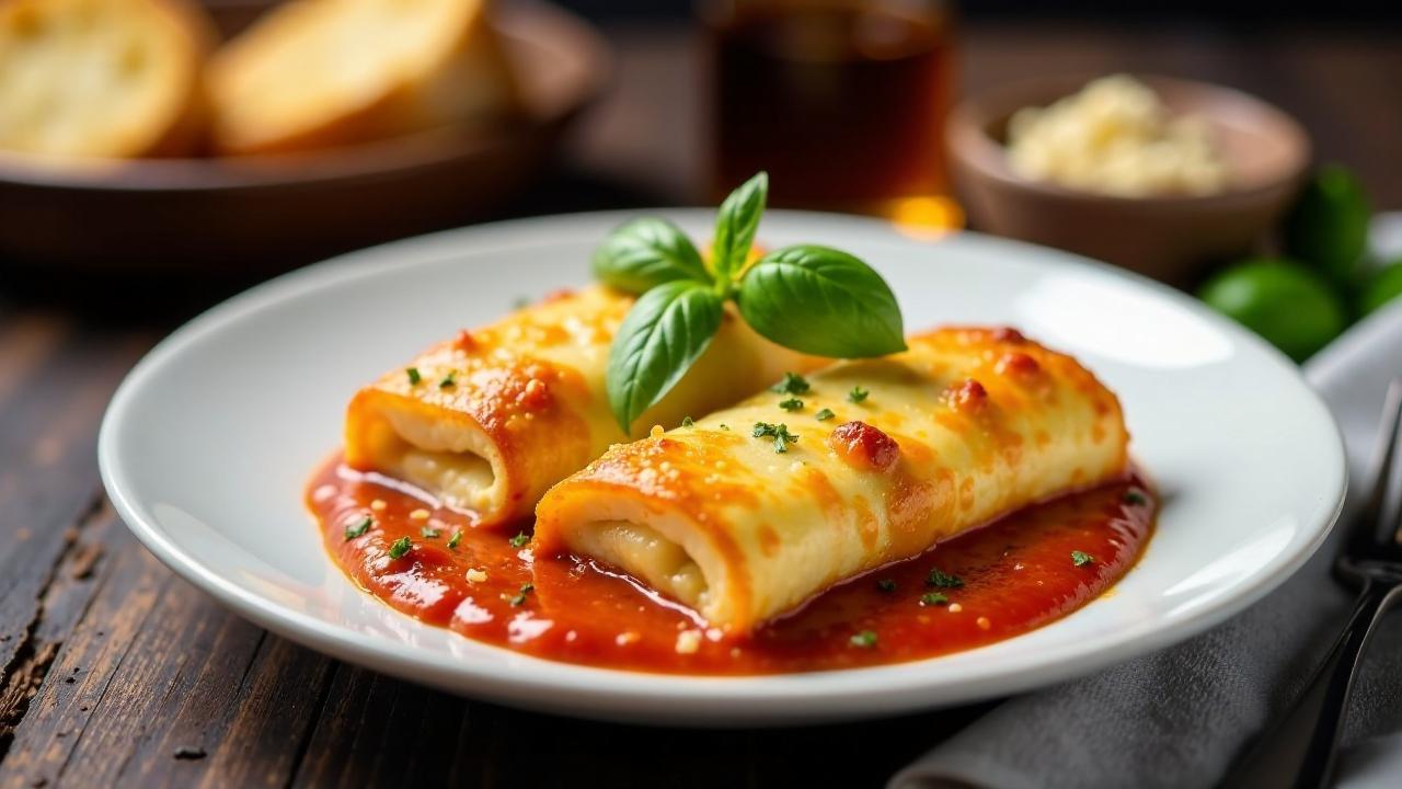 Canelones – Gefüllte Teigrollen